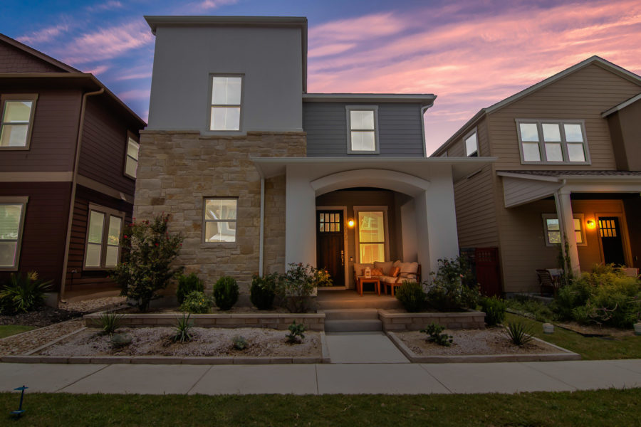 3905 Briones Street Austin Texas two story home with open layout and outdoor living space.